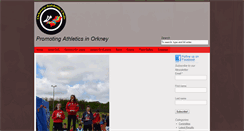Desktop Screenshot of orkneyathleticclub.co.uk